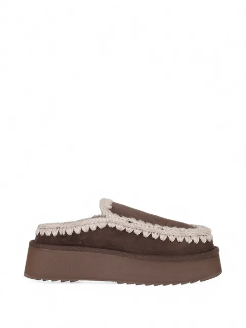 Mou Eskimo platform mules