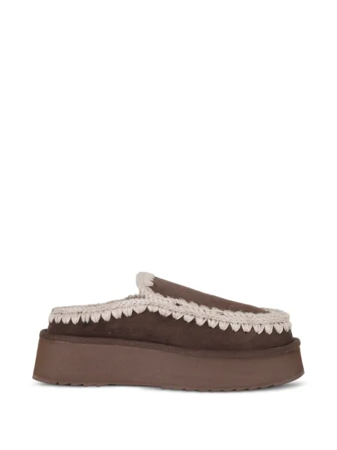 Mou Eskimo platform mules