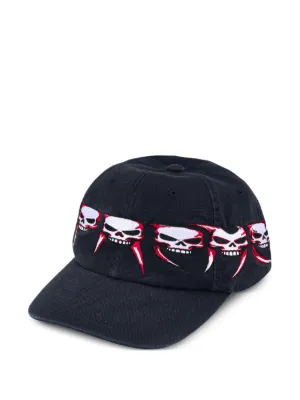 Supreme bandana-jacquard Denim Cap | Blue | FARFETCH