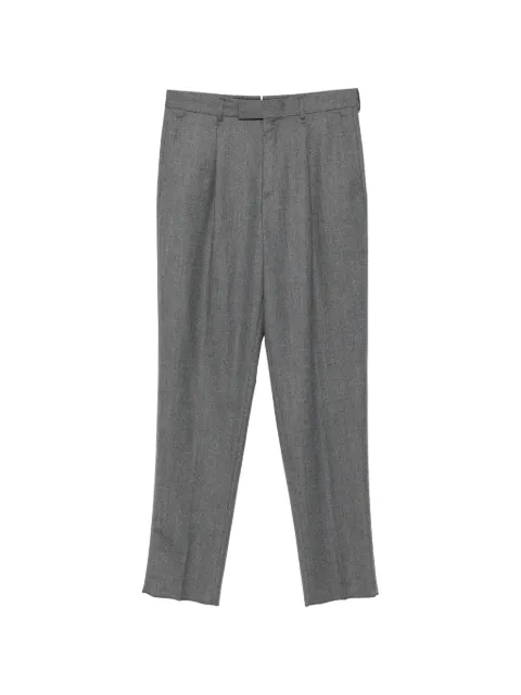 Zegna pleated straight-leg trousers