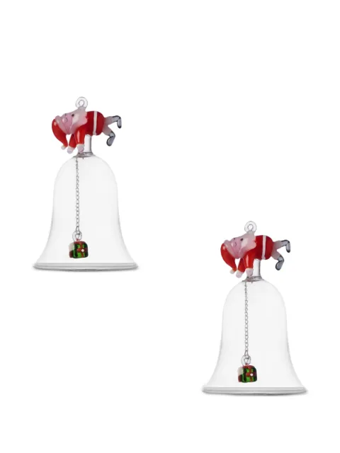 Ichendorf Milano Santa Claus 钟形装饰品(两件装)