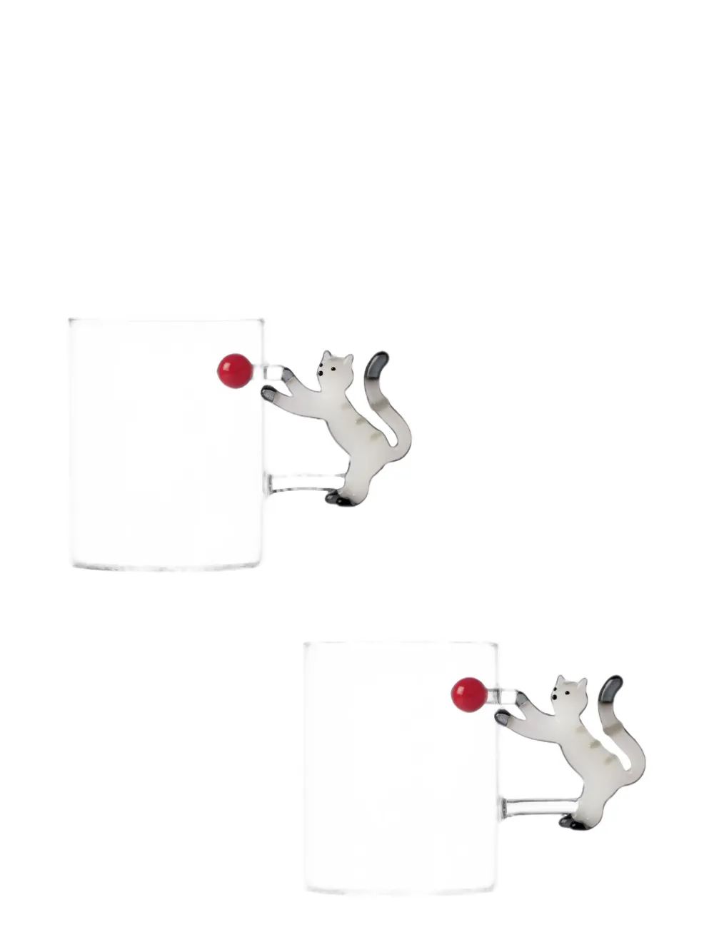 Ichendorf Milano cat-handle mugs (set of two) - Blanc Ichendorf Milano cat-handle mugs (set of two) - Blanc