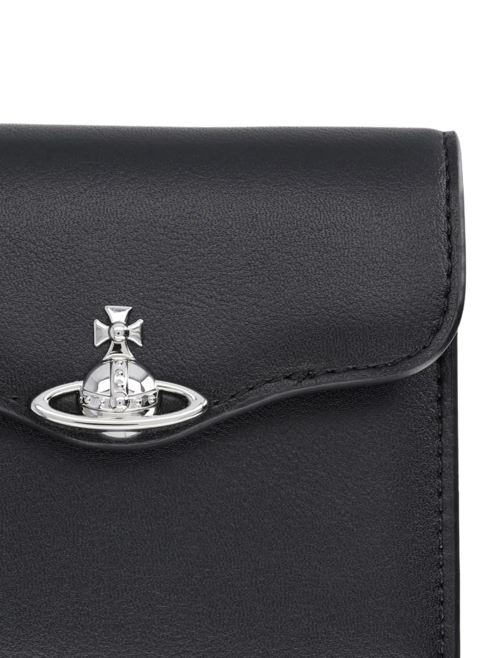 Vivienne Westwood Hunter Flap wallet Zwart
