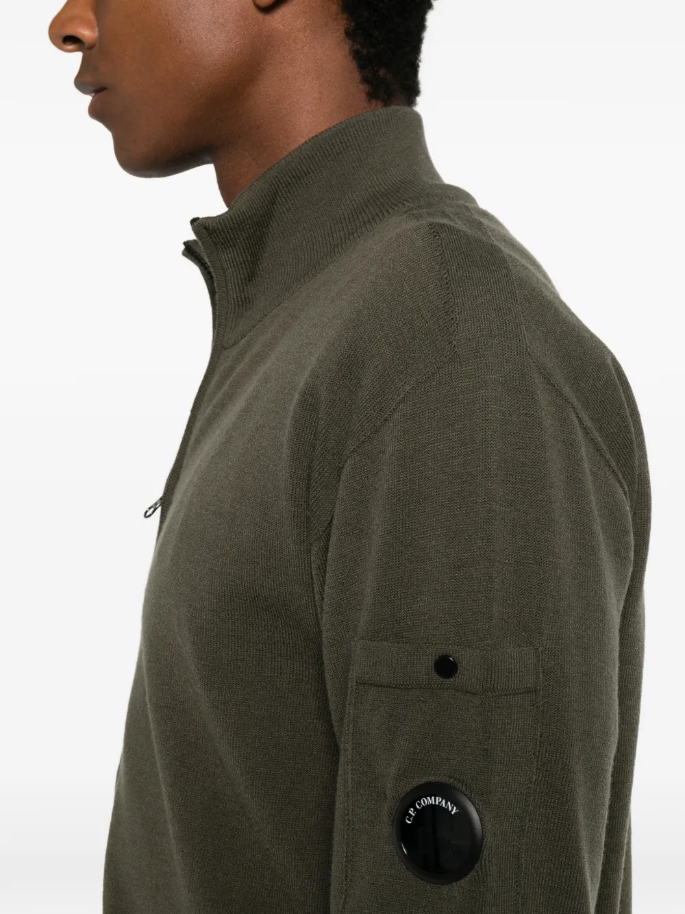 C.P. Company Vest met rits Groen