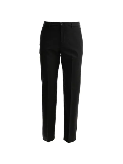 Cruna pressed-crease trousers