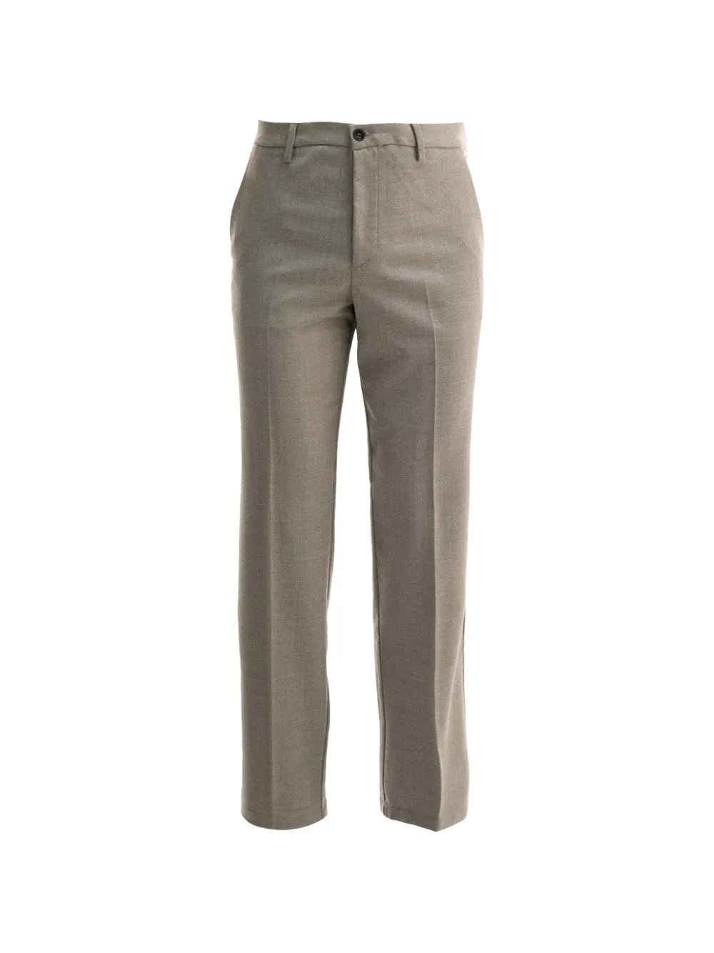 Cruna Midtown pressed-crease trousers - Tons neutres Cruna Midtown pressed-crease trousers - Tons neutres