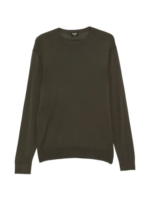 Zegna crew-neck long-sleeve sweater