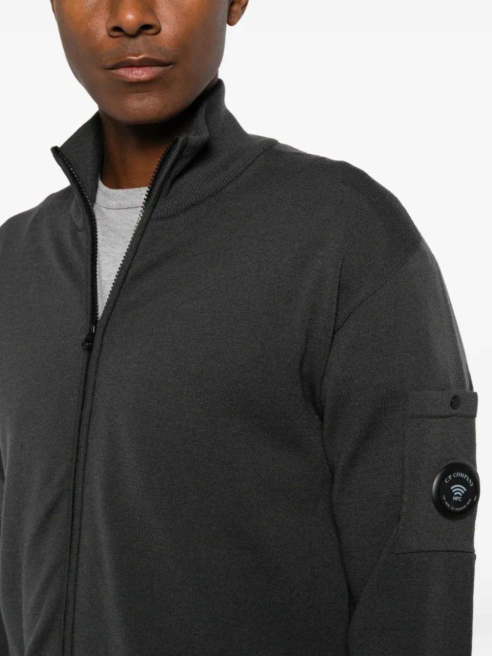 C.P. Company Vest met rits Grijs