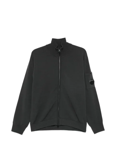 C.P. Company Lens-detail zip-up cardigan