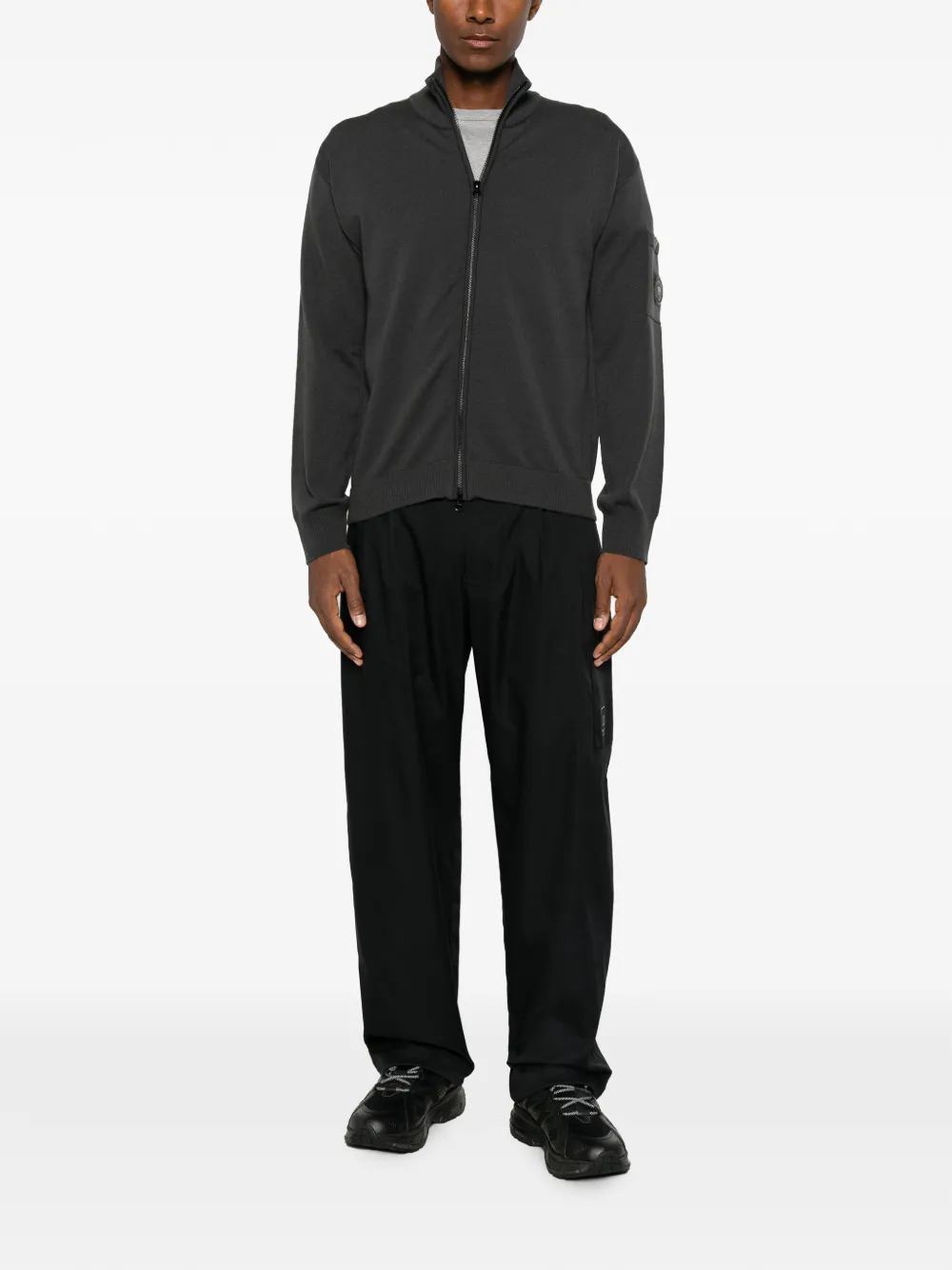 C.P. Company Vest met rits Grijs