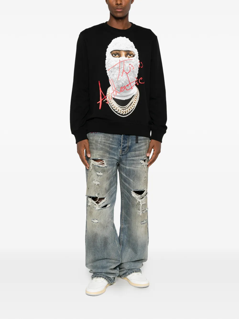 Ih Nom Uh Nit graphic-print sweatshirt Zwart