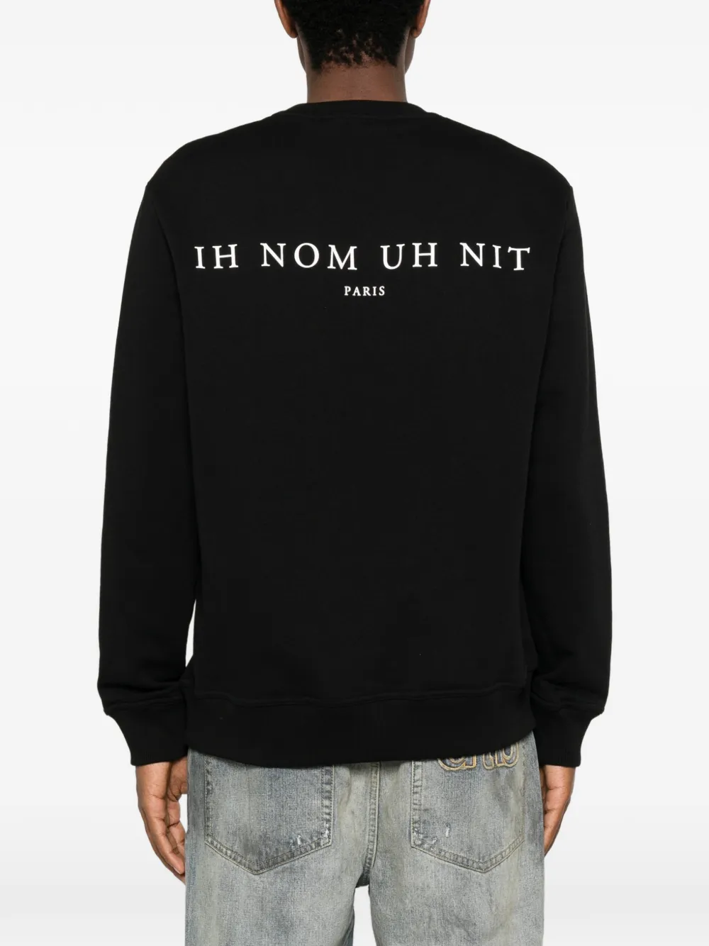 Ih Nom Uh Nit graphic-print sweatshirt Zwart