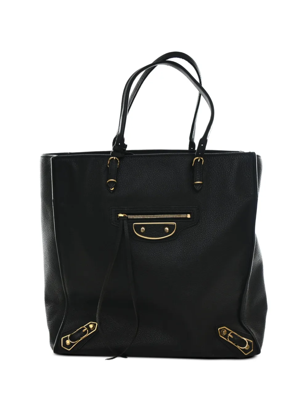Balenciaga Pre-Owned sac à main Papier A5 Metallic Edge (2015) - Noir