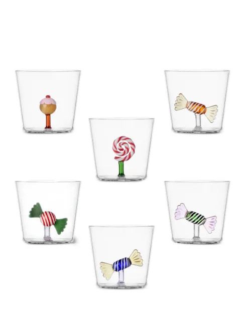 Ichendorf Milano set de copas con motivo de paleta (set de 6)