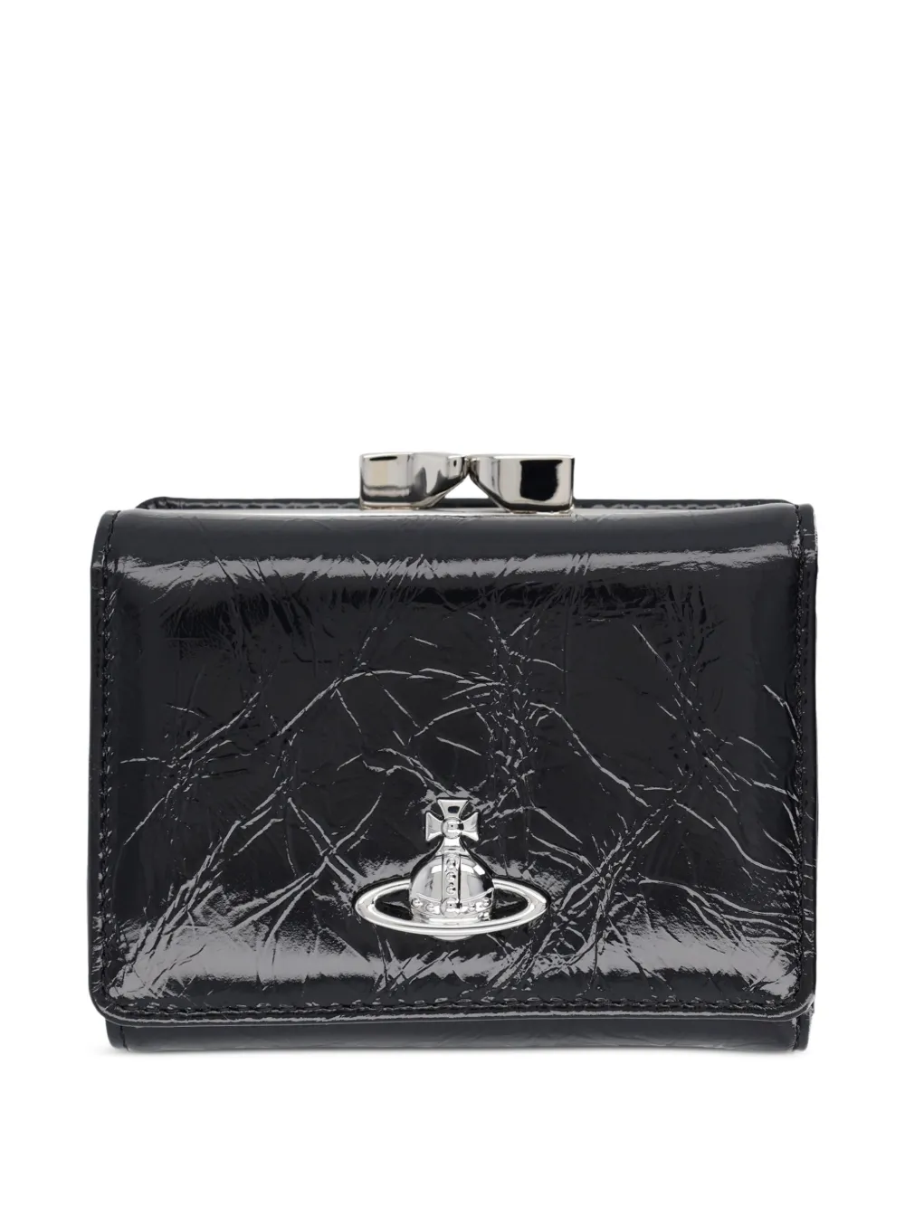 Vivienne Westwood small Frame wallet - Schwarz