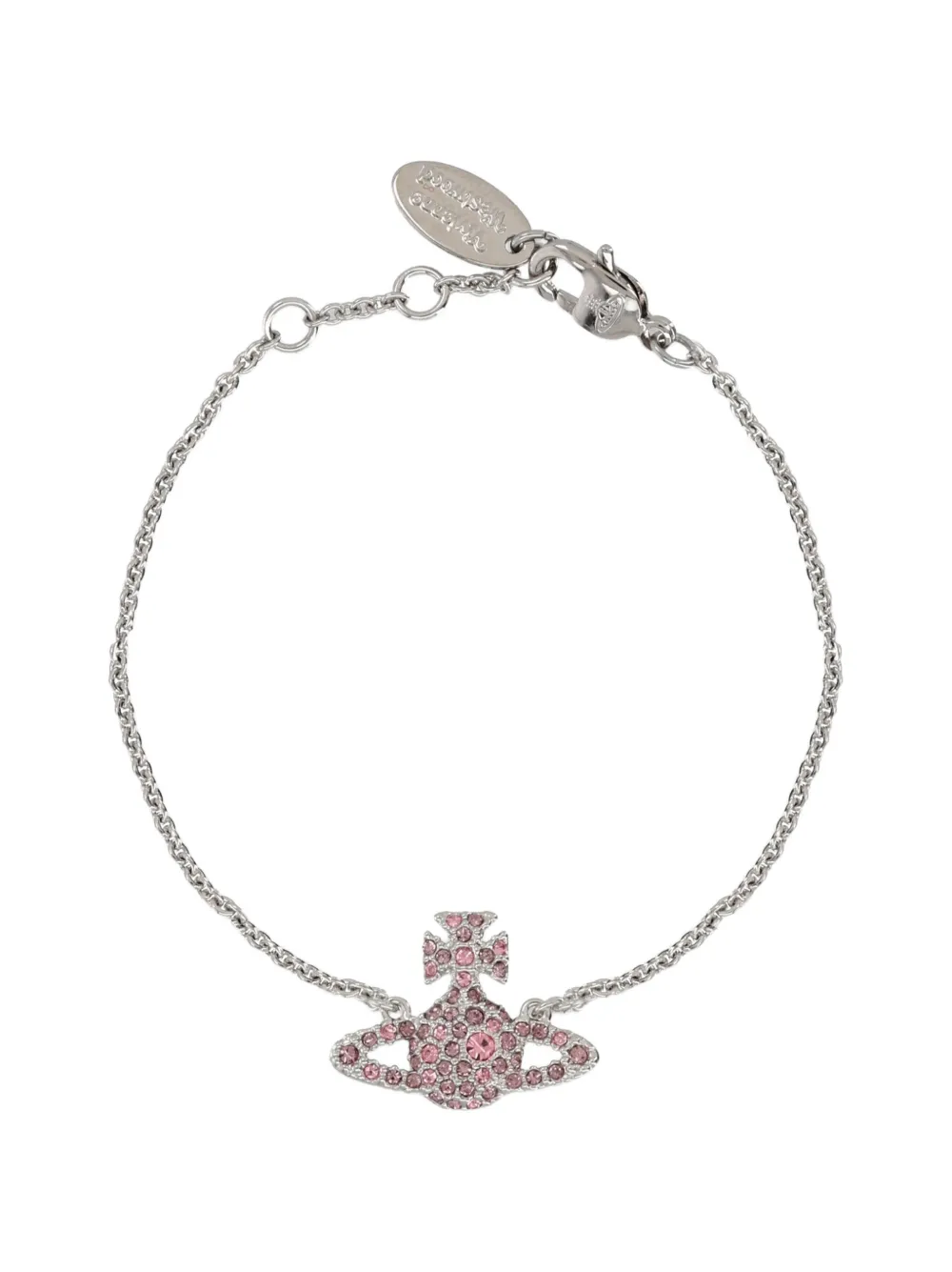 Vivienne Westwood Orb crystal-embellished bracelet - Argento