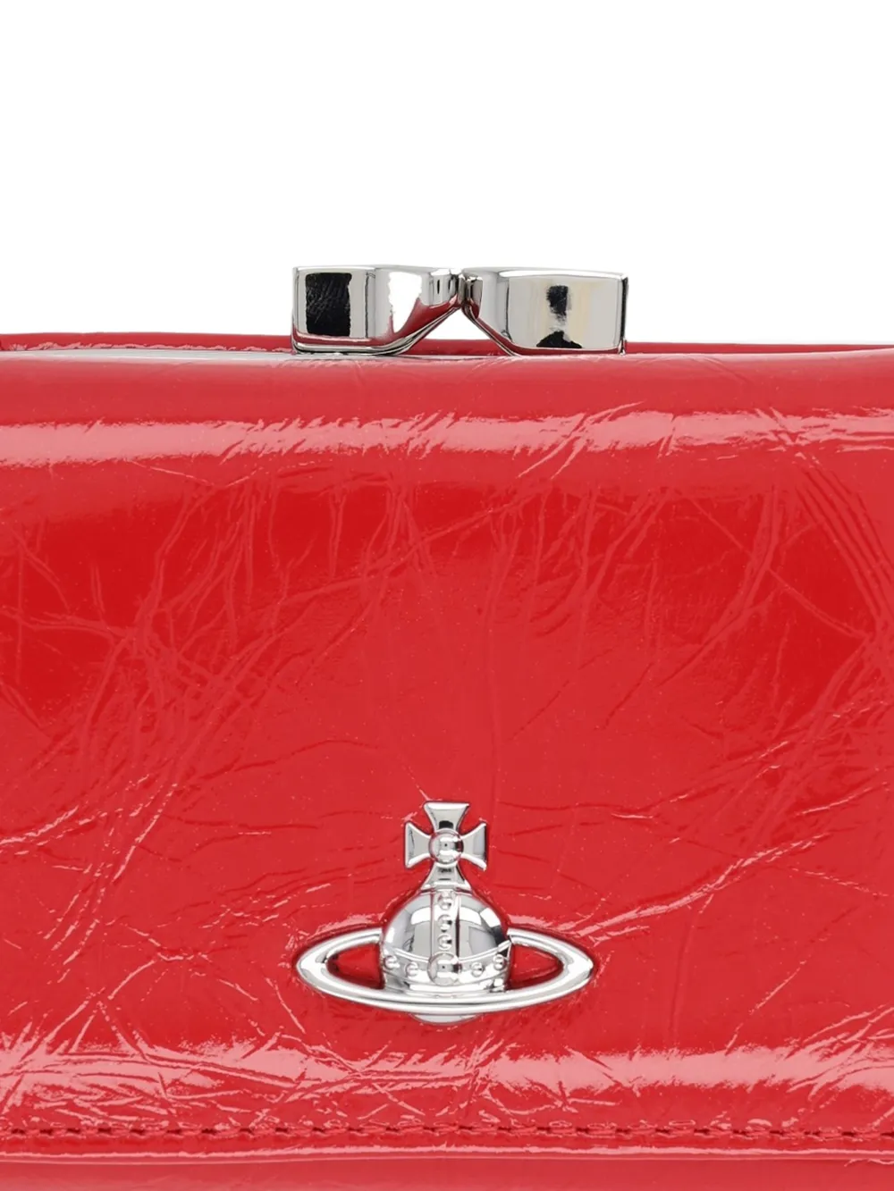Vivienne Westwood small Frame wallet Rood