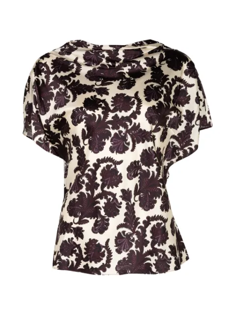 Veronica Beard Redgrave paisley-print top