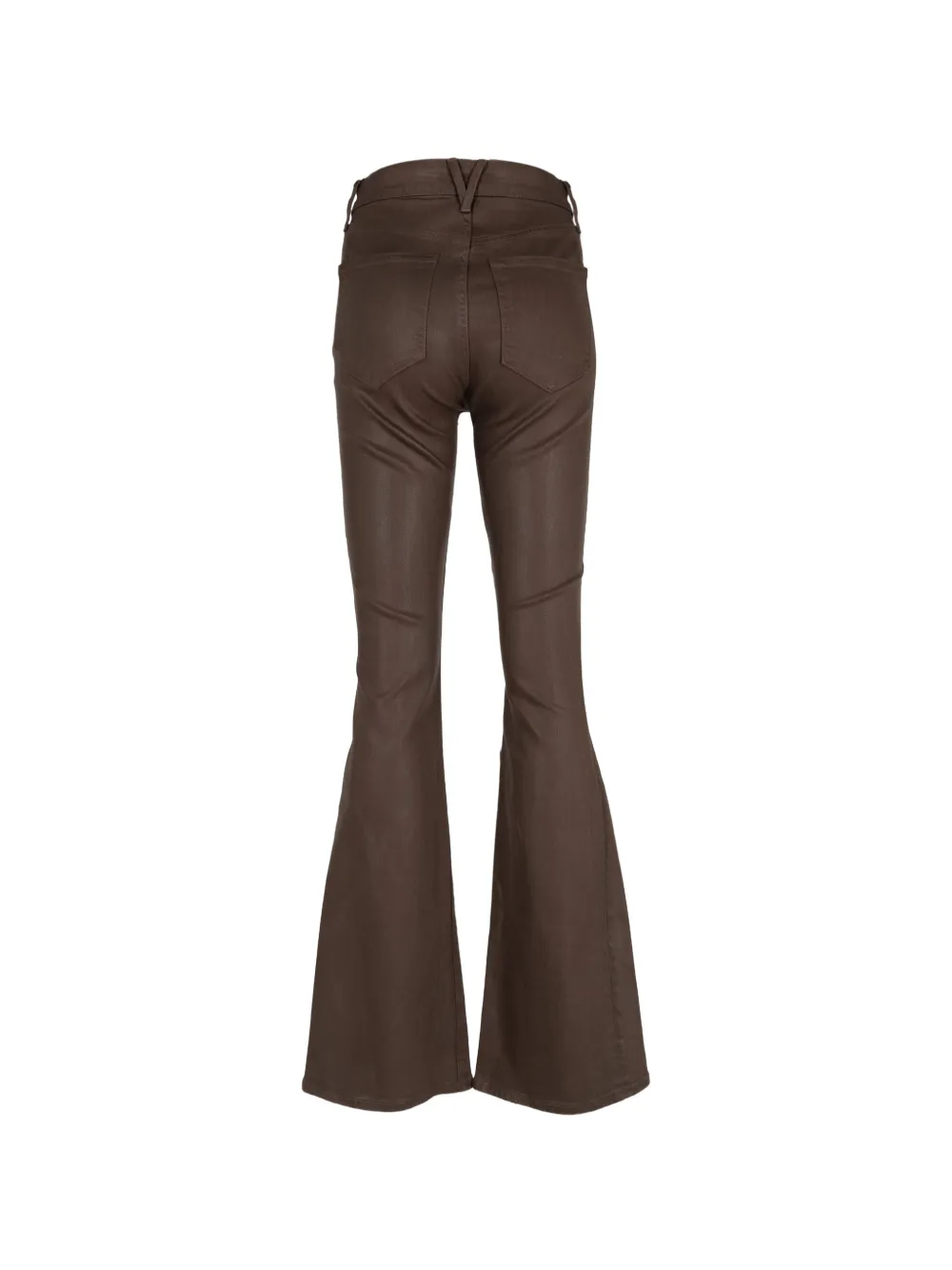 Veronica Beard Beverly gecoate jeans Bruin