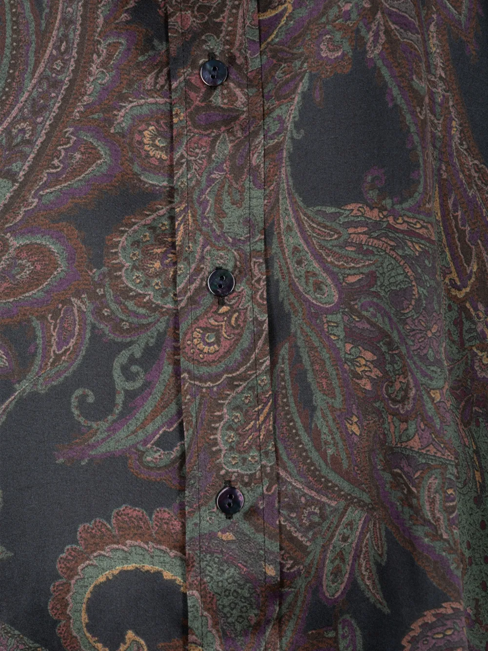 L'Agence Dani blouse met paisley-print Zwart