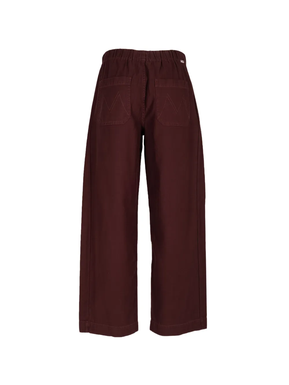 MOTHER The Drawn Full Pipe Flood jeans Rood