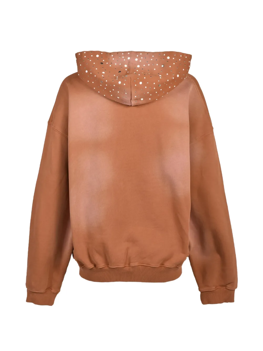 BREATH Hoodie met vervaagd effect verfraaid met stras Oranje
