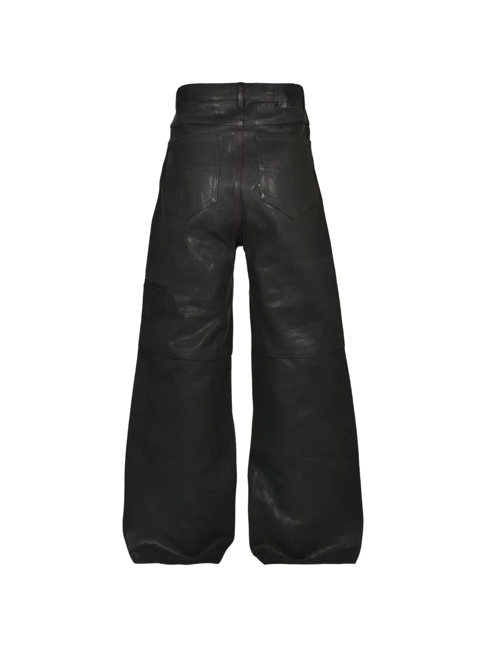 BREATH Gecoate jeans met flared zoom Zwart