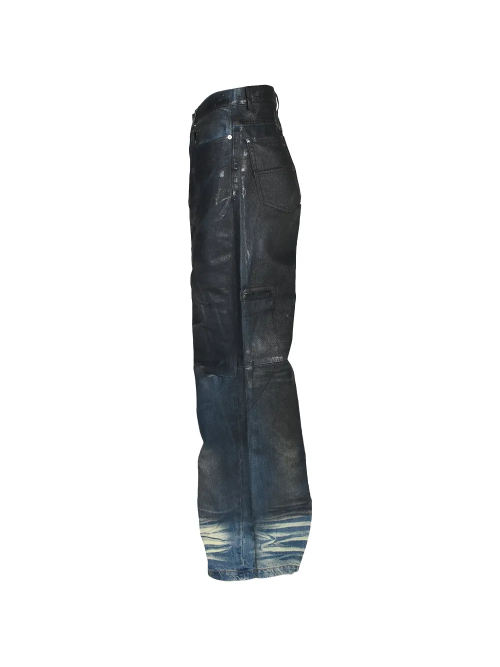 BREATH Gecoate jeans Blauw