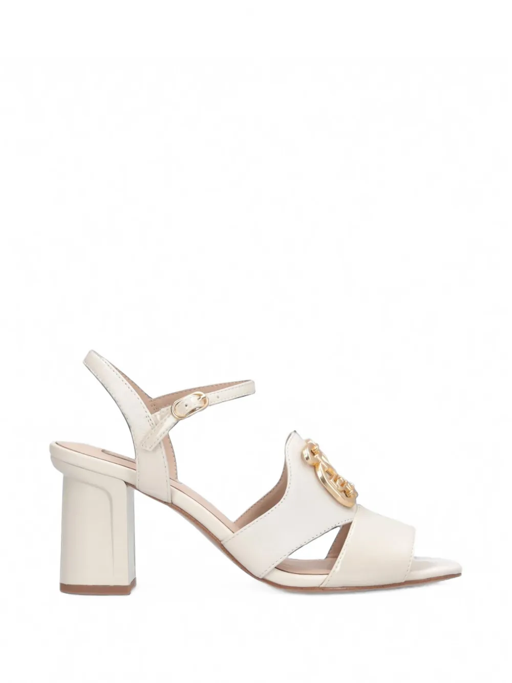 LIU JO Brooke 01 chain-link sandals - Bianco