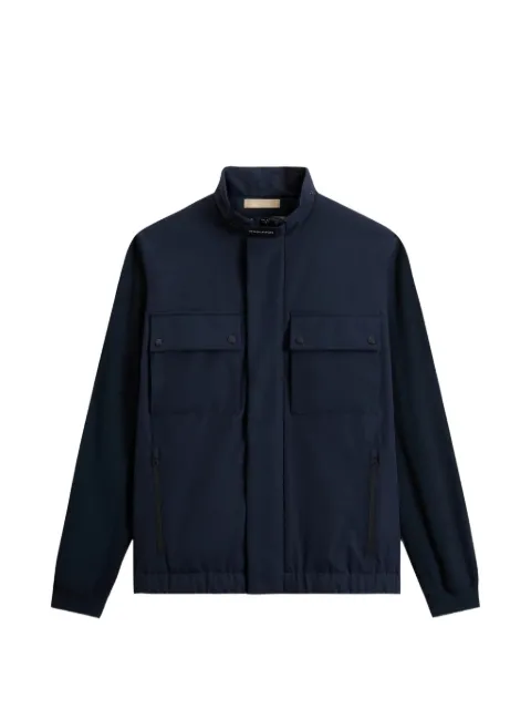 Woolrich hybrid high-neck jacket