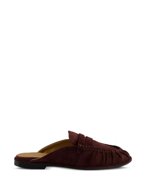 TORAL SHOES Khalo suede flat mules