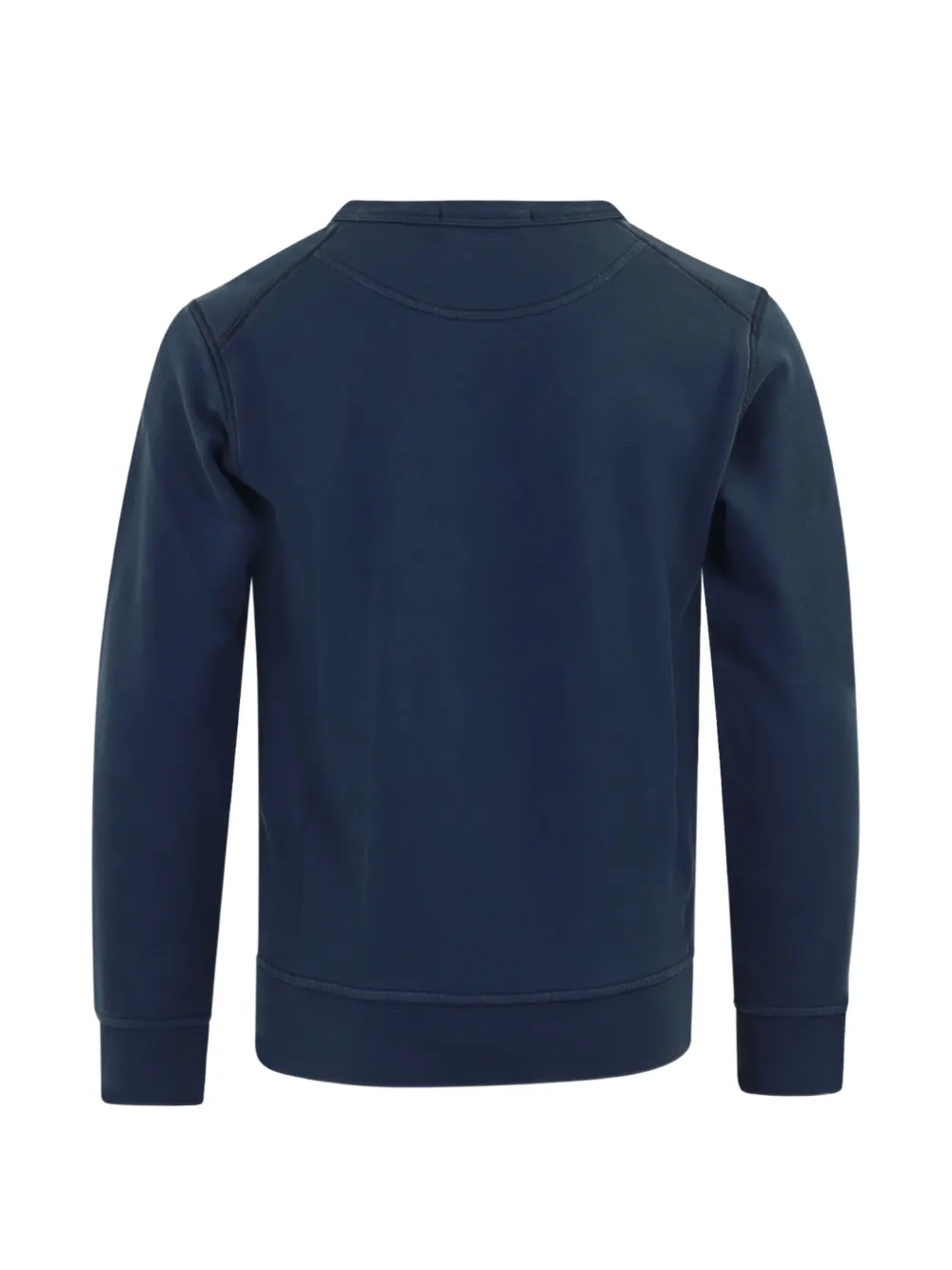 Stone Island Junior Sweater met logoprint Blauw