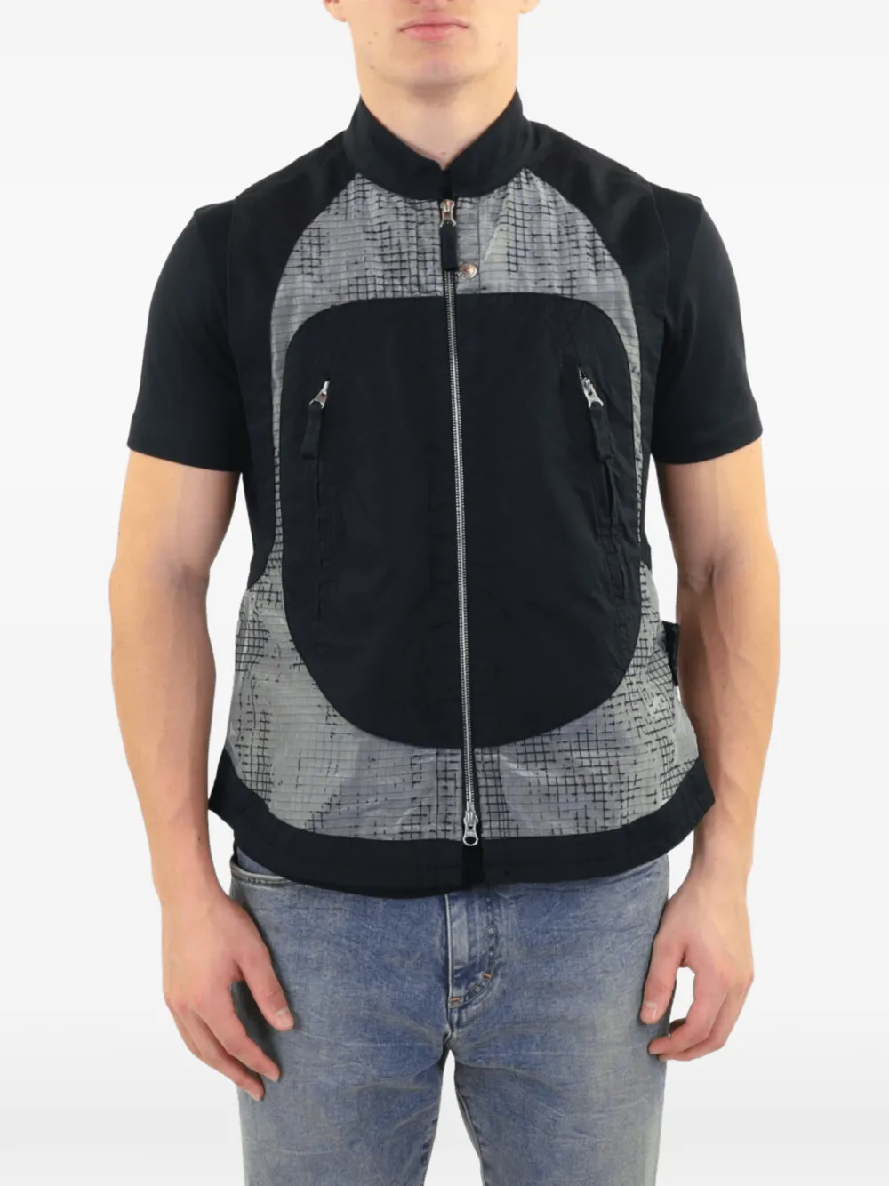 Stone Island Devore waistcoat - Noir Stone Island Devore waistcoat - Noir
