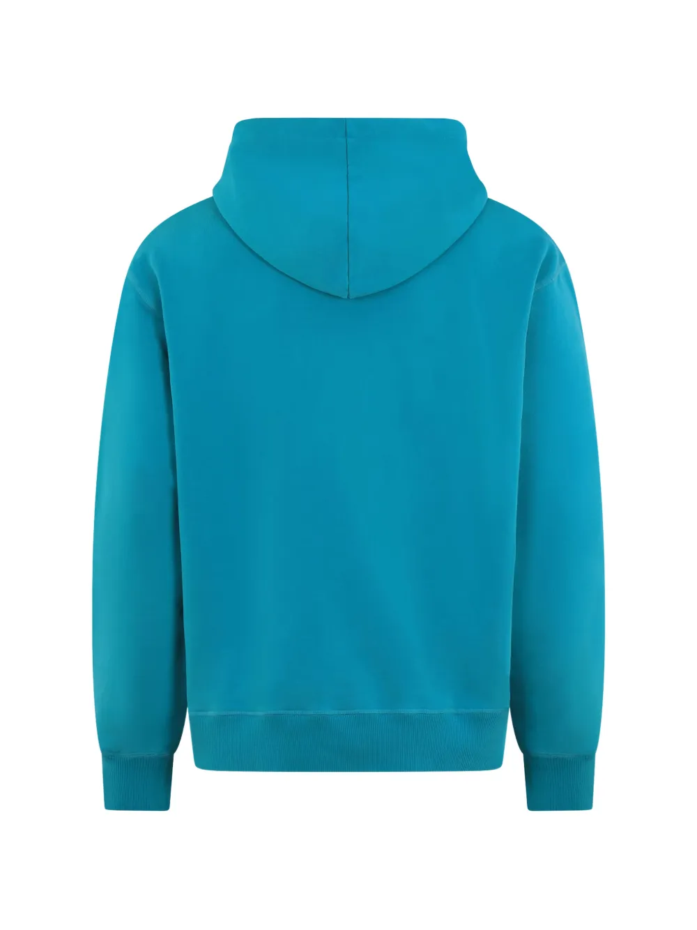 Drôle De Monsieur Hoodie met logopatch Blauw