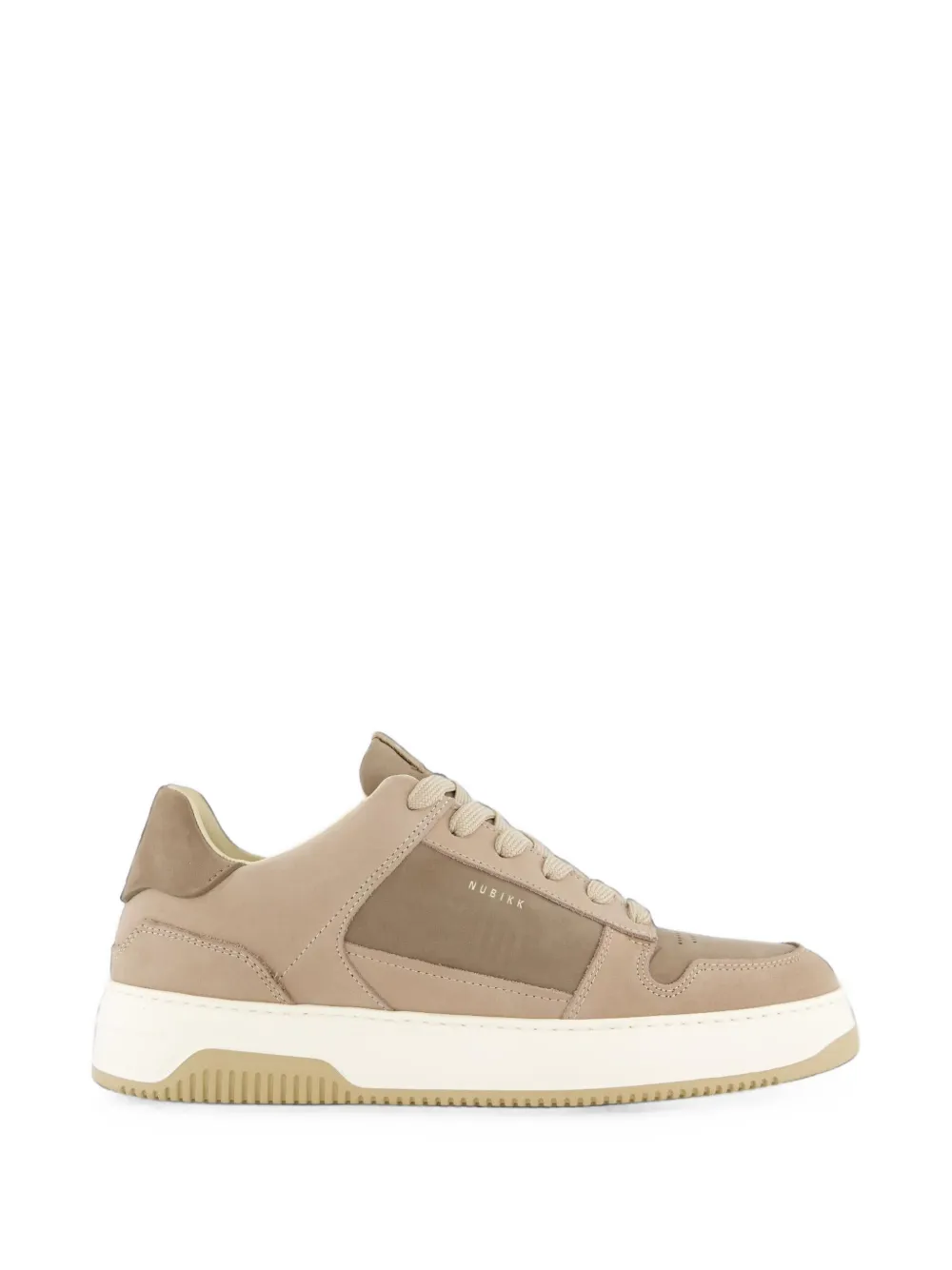 Nubikk Basket Rae panelled sneakers - Marrone