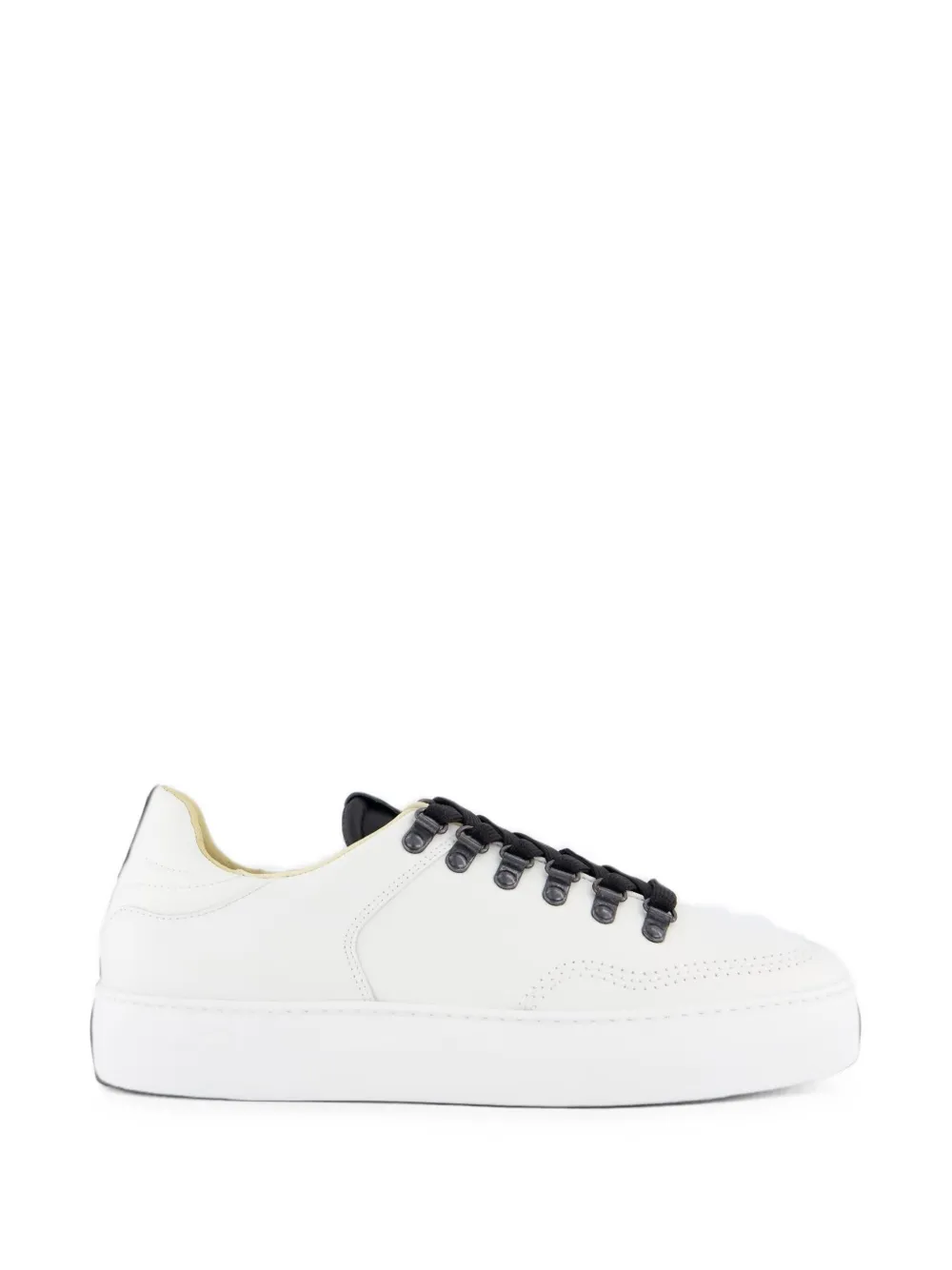 Nubikk Jagger Roman round-toe low-top sneakers - Bianco