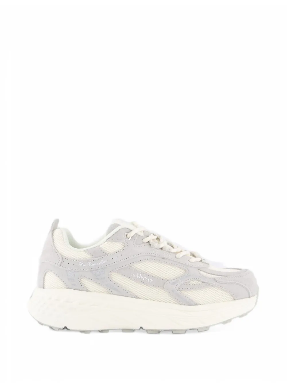 TheMercer. The Re-Run Max suede-panels low-top sneakers