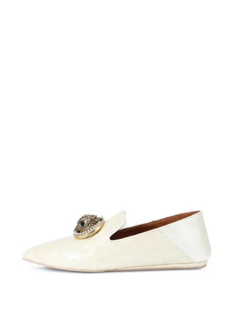 Kurt Geiger London mocasines 225 Chelsea con puntera en punta y efecto de piel de cocodrilo