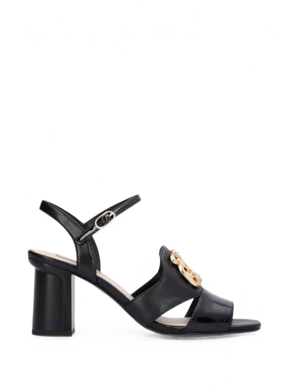 LIU JO Brooke 01 chain-link sandals - Nero