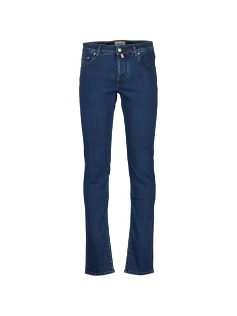 Jacob Cohën Nick logo-patch slim-fit jeans