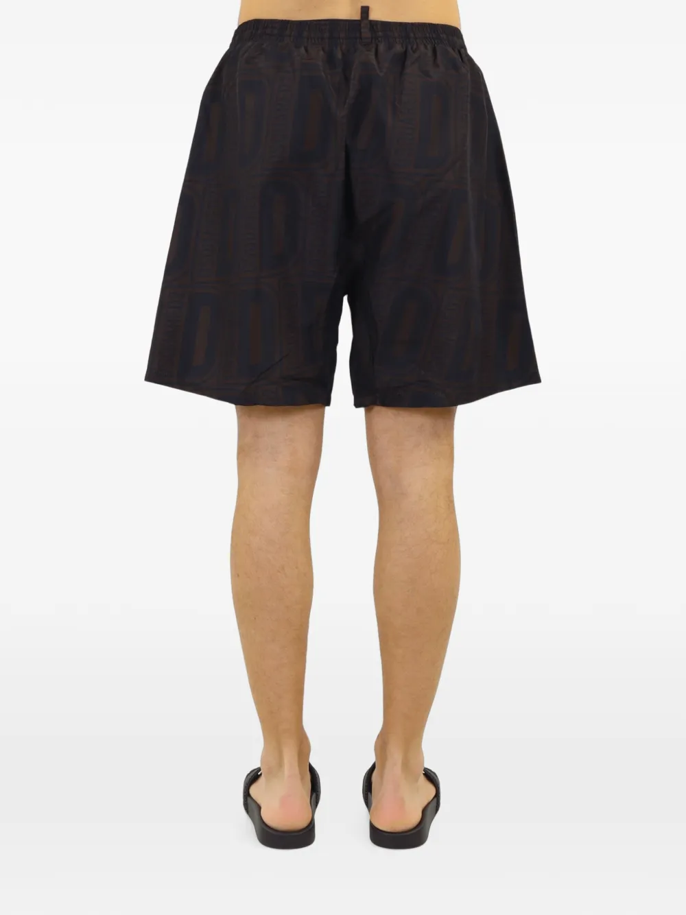 DSQUARED2 logo-print swim shorts - Noir DSQUARED2 logo-print swim shorts - Noir