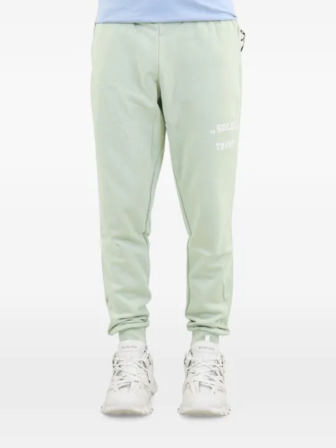 In Gold We Trust logo-print track pants