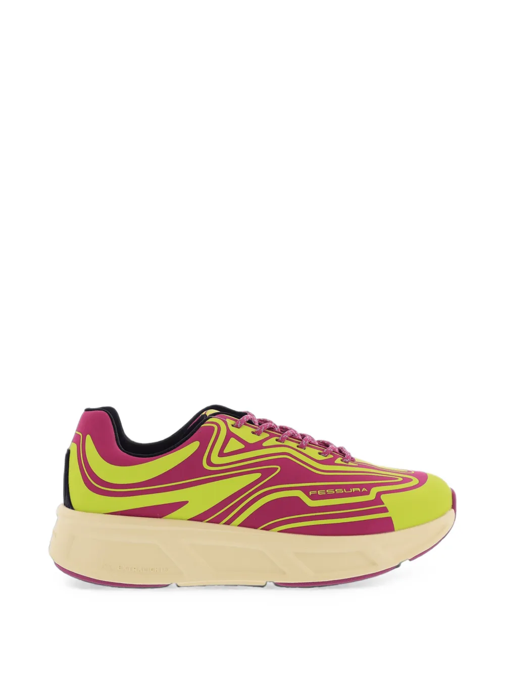 Fessura Runflex 02 panelled sneakers - Rose