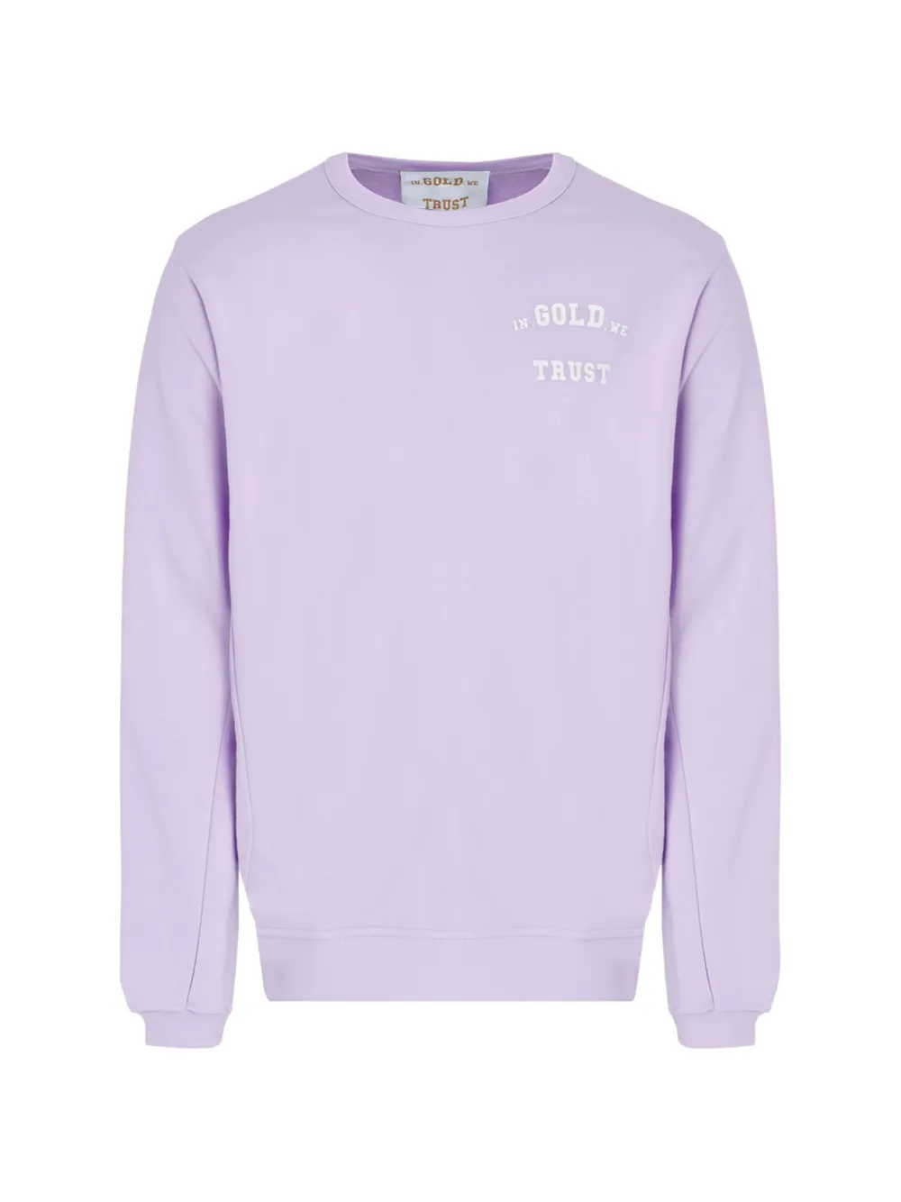 In Gold We Trust The Slim 2.0 logo-print sweater