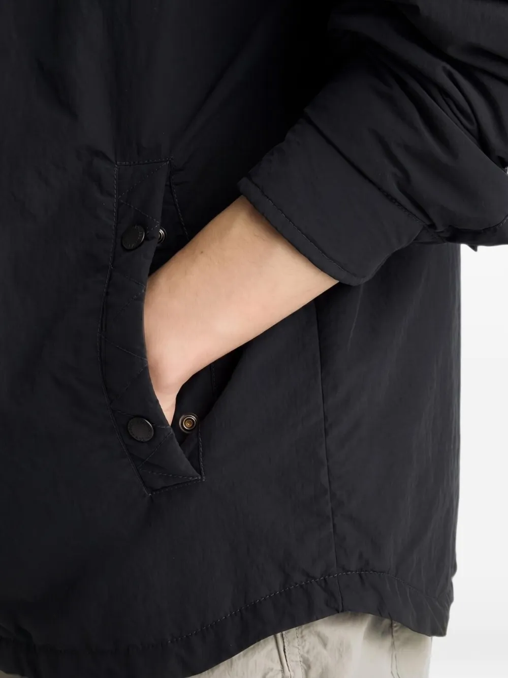 Parajumpers Evander shirtjack met ritssluiting Zwart