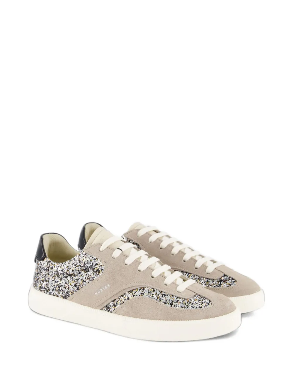 Nubikk Ray Owen glitter-effect sneakers - Tons neutres Nubikk Ray Owen glitter-effect sneakers - Tons neutres