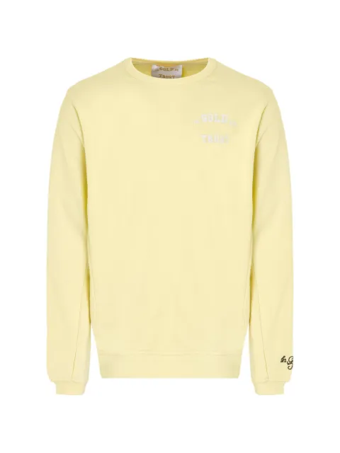 In Gold We Trust The Slim Light logo-embroidered sweatshirt