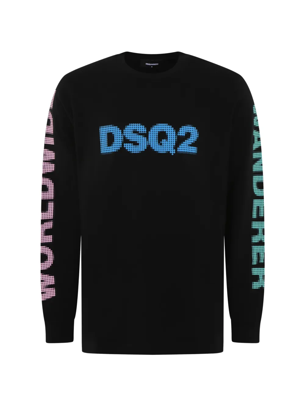 DSQUARED2 logo-print long-sleeve T-shirt