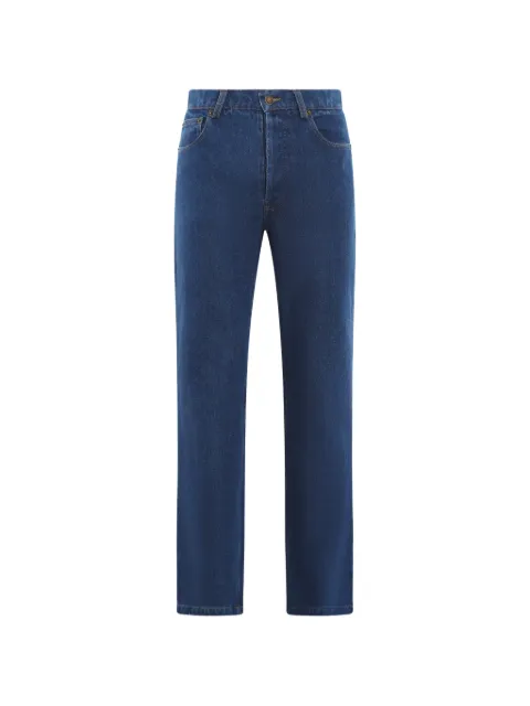 Bram’s Fruit logo-patch straight-leg jeans