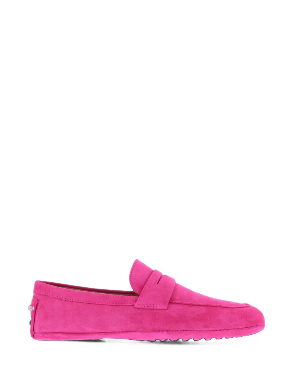 Paris Punk penny-detail loafers